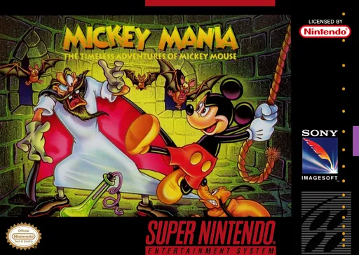 Mickey Mania - The Timeless Adventures of Mickey Mouse (USA) (Beta 1) (Debug)